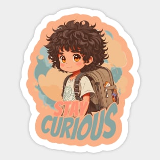 Stay Curious Sticker